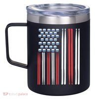 Drum Sticks Shirts Drummer Gift Drumming Percussion 12oz Stainless Steel Coffee Mug thumb 2