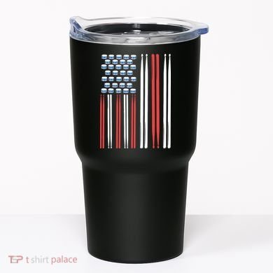 Drum Sticks Shirts Drummer Gift Drumming Percussion Tumbler
