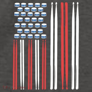 Drum Sticks Shirts Drummer Gift Drumming Percussion Vector Backpack