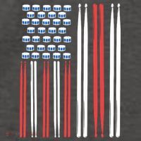 Drum Sticks Shirts Drummer Gift Drumming Percussion Vector Backpack thumb 2