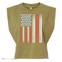 Drum Sticks Shirts Drummer Gift Drumming Percussion Garment-Dyed Women's Muscle Tee thumb 0