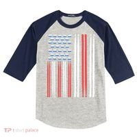 Drum Sticks Shirts Drummer Gift Drumming Percussion Kids Colorblock Raglan Jersey thumb 0