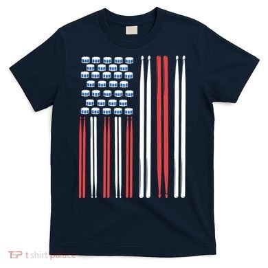 Drum Sticks Shirts Drummer Gift Drumming Percussion T-Shirt
