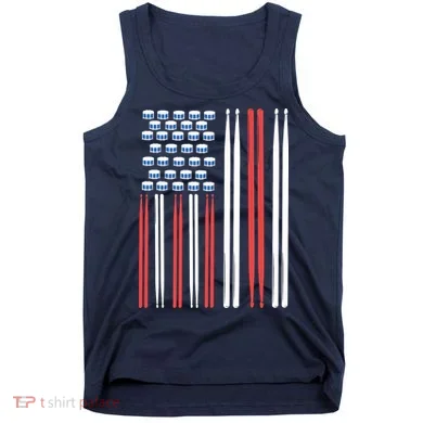 Drum Sticks Shirts Drummer Gift Drumming Percussion Tank Top