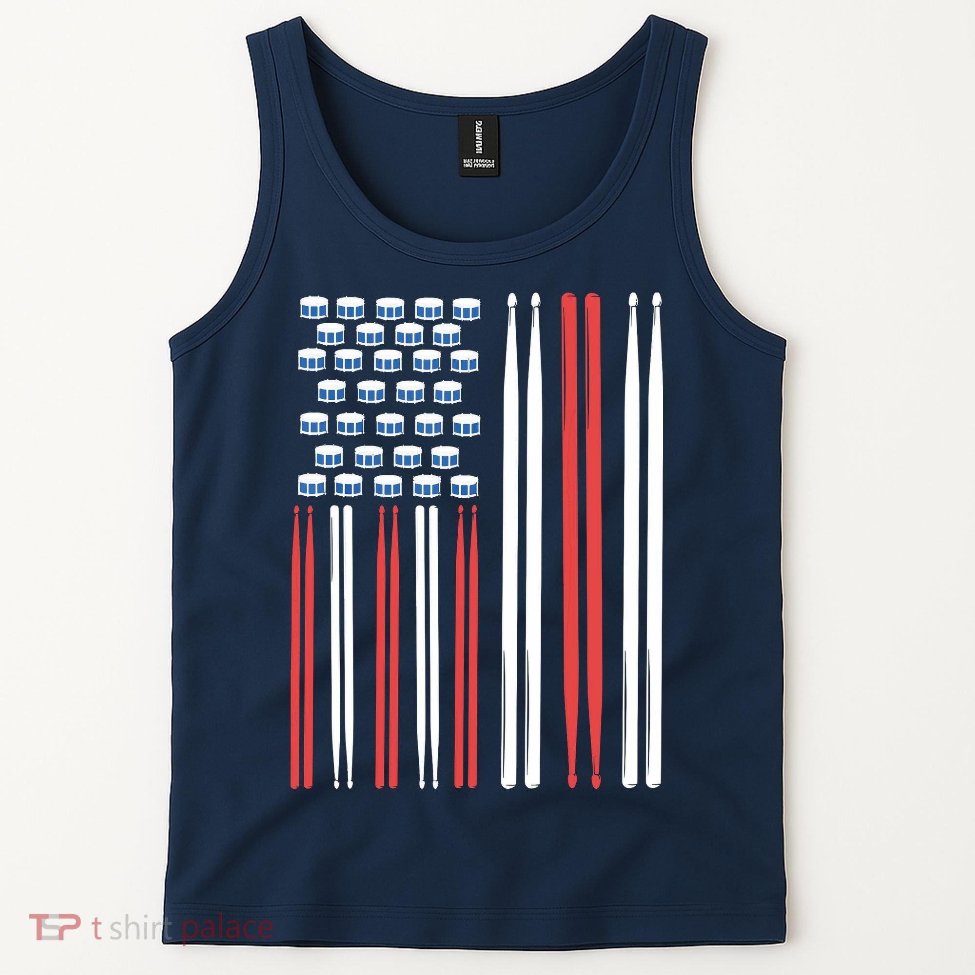 Drum Sticks Shirts Drummer Gift Drumming Percussion Tank Top