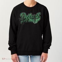 Detroit Shamrock St. Patrick's Day Saint Paddy's Irish Gift Women's Sweatshirt thumb 0