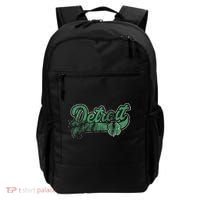 Detroit Shamrock St. Patrick's Day Saint Paddy's Irish Gift Backpack thumb 0