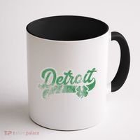 Detroit Shamrock St. Patrick's Day Saint Paddy's Irish Gift Coffee Mug thumb 1