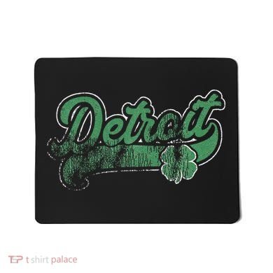 Detroit Shamrock St. Patrick's Day Saint Paddy's Irish Gift Mousepad