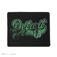 Detroit Shamrock St. Patrick's Day Saint Paddy's Irish Gift Mousepad thumb 0