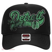 Detroit Shamrock St. Patrick's Day Saint Paddy's Irish Gift Hat thumb 0