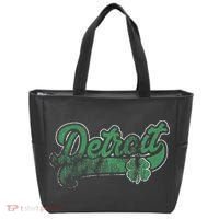 Detroit Shamrock St. Patrick's Day Saint Paddy's Irish Gift Tote Bag thumb 0