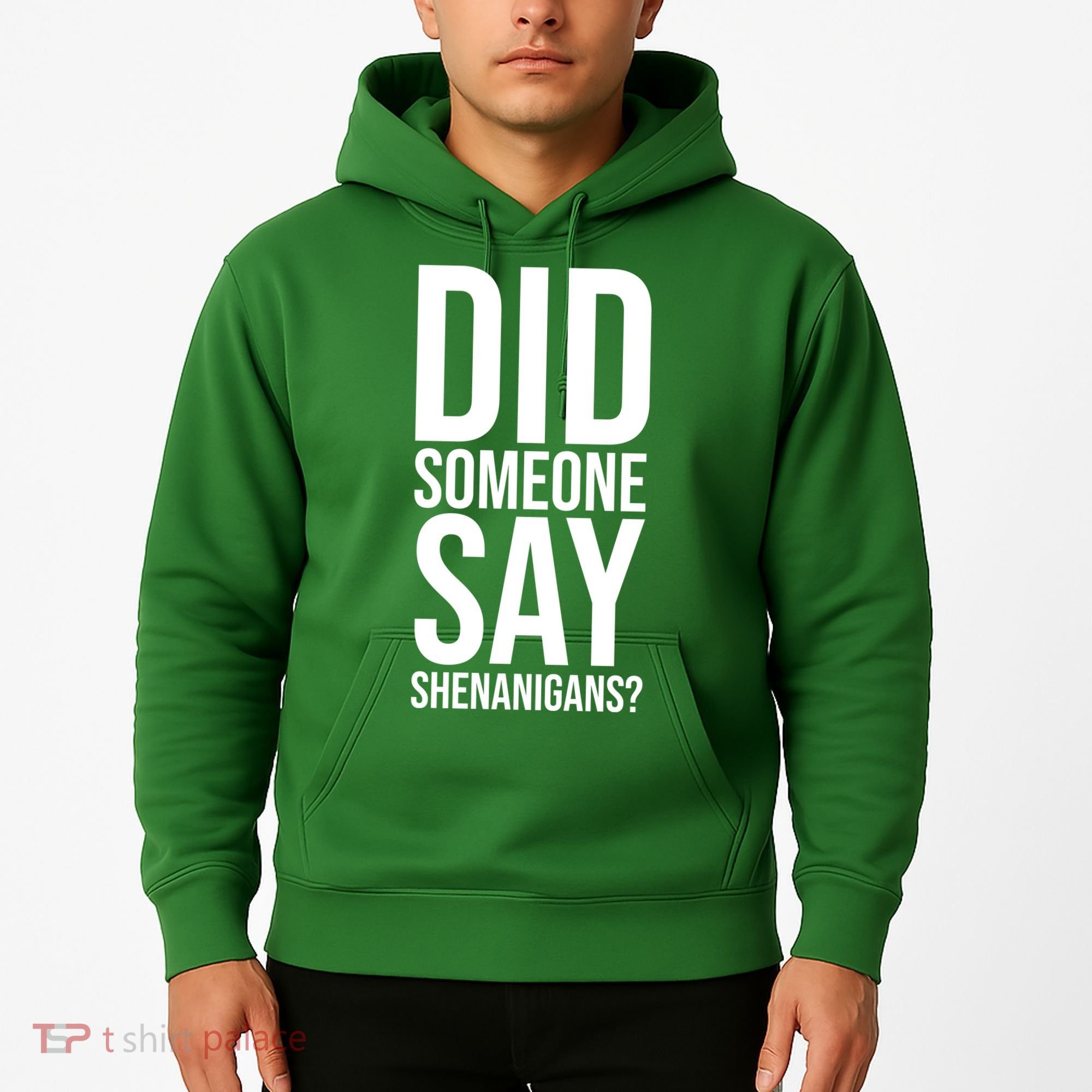 Did Someone Say Shenanigans Funny St Patricks Day Hoodie