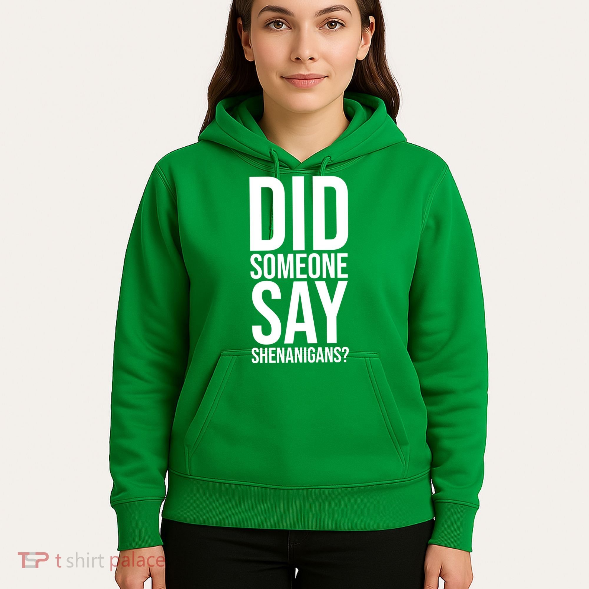 Did Someone Say Shenanigans Funny St Patricks Day Hoodie