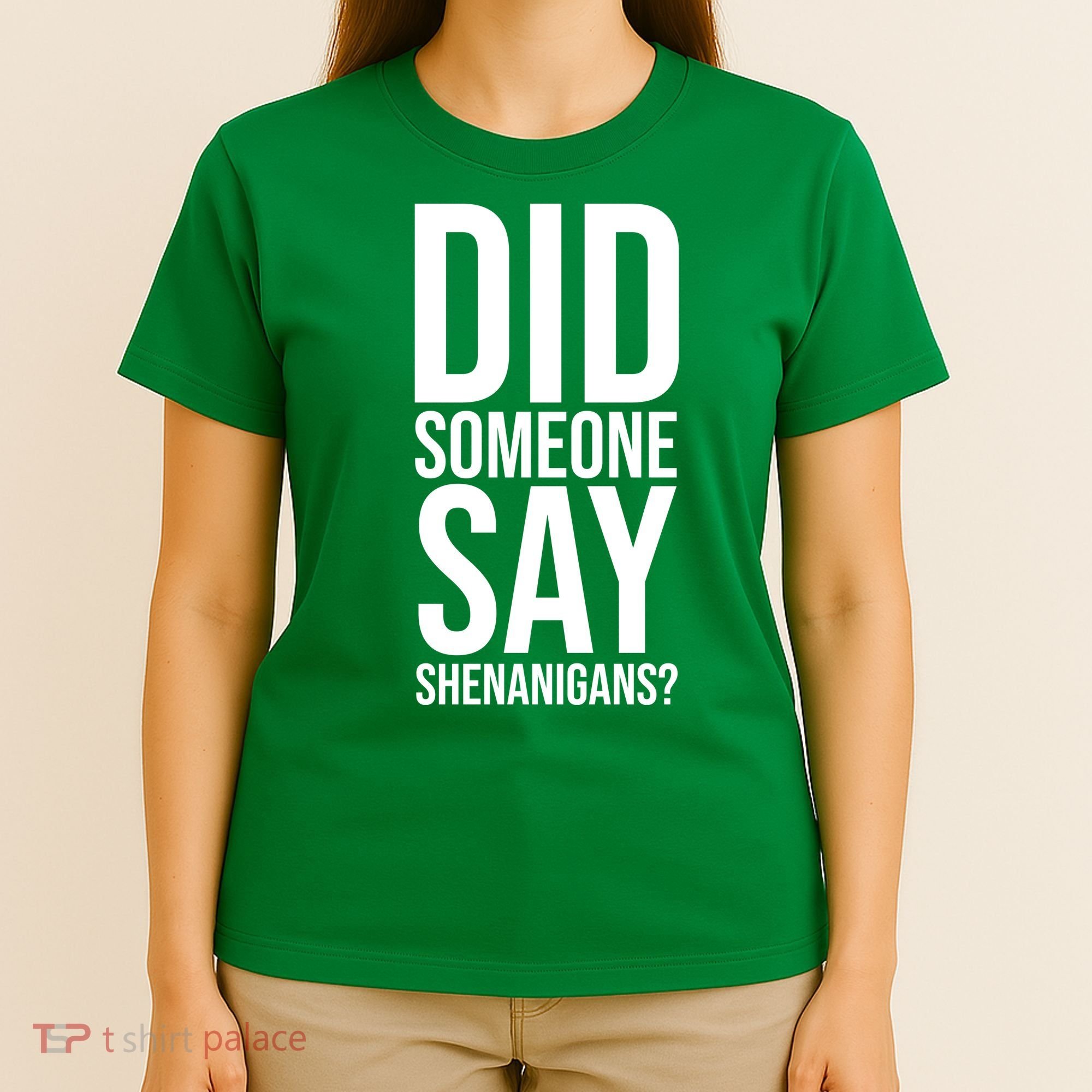 Did Someone Say Shenanigans Funny St Patricks Day T-Shirt