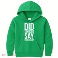 Did Someone Say Shenanigans Funny St Patricks Day Kids Hoodie thumb 0