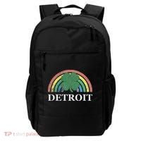 Detroit Shamrock St. Patrick's Day Rainbow Saint Paddy's Backpack thumb 0