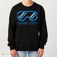 Distressed Ski & Snowboard Goggle Park City Utah Women's Sweatshirt thumb 0
