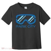 Distressed Ski & Snowboard Goggle Park City Utah Toddler T-Shirt thumb 0
