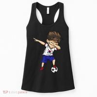 Dabbing Soccer  South Korea Jersey Shirt Korean Football Women's Tank Top thumb 0