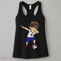 Dabbing Soccer  South Korea Jersey Shirt Korean Football Women's Tank Top thumb 3