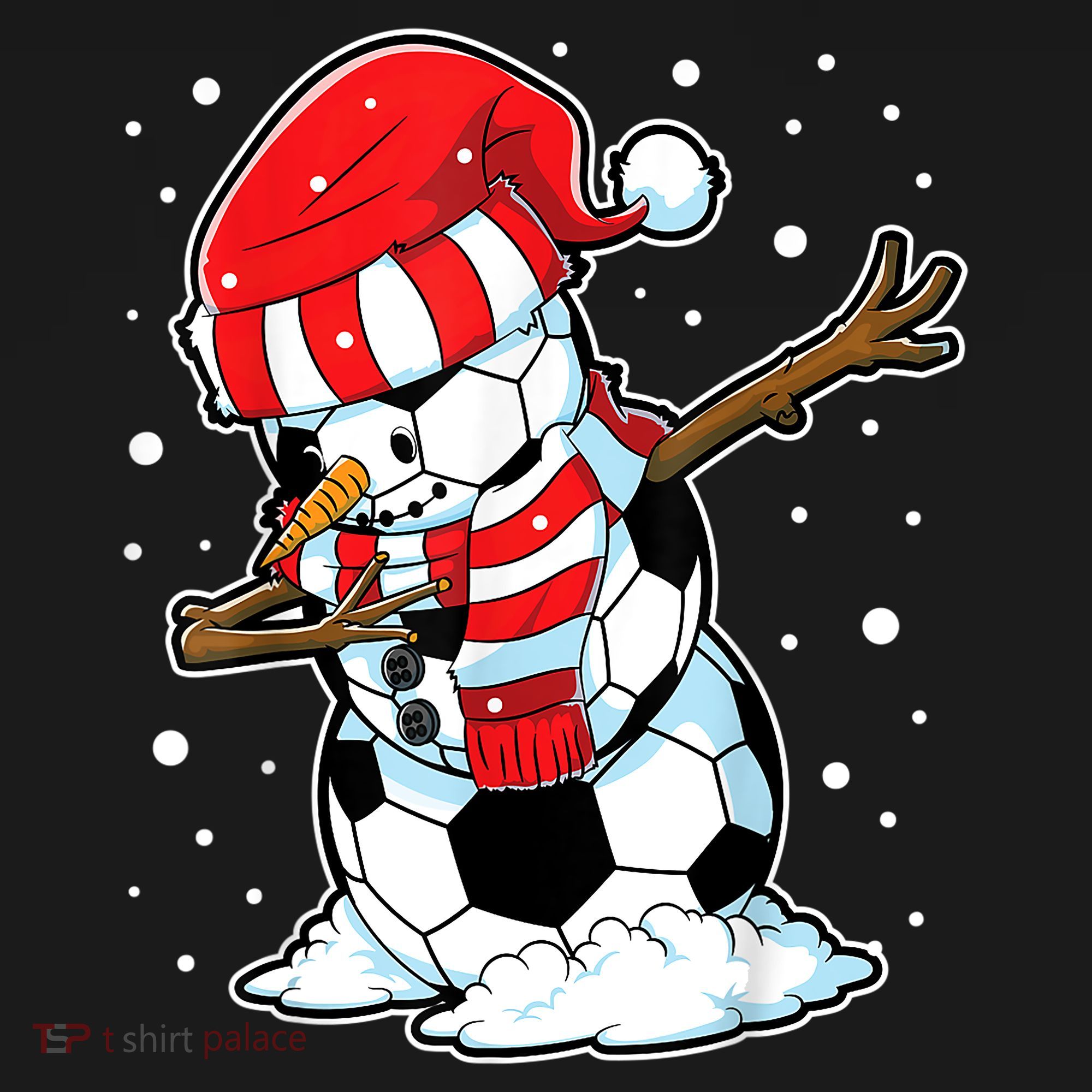 Dabbing Snowman Soccer Ball Christmas Santa Boys Dab Sport Team Women's Tank Top