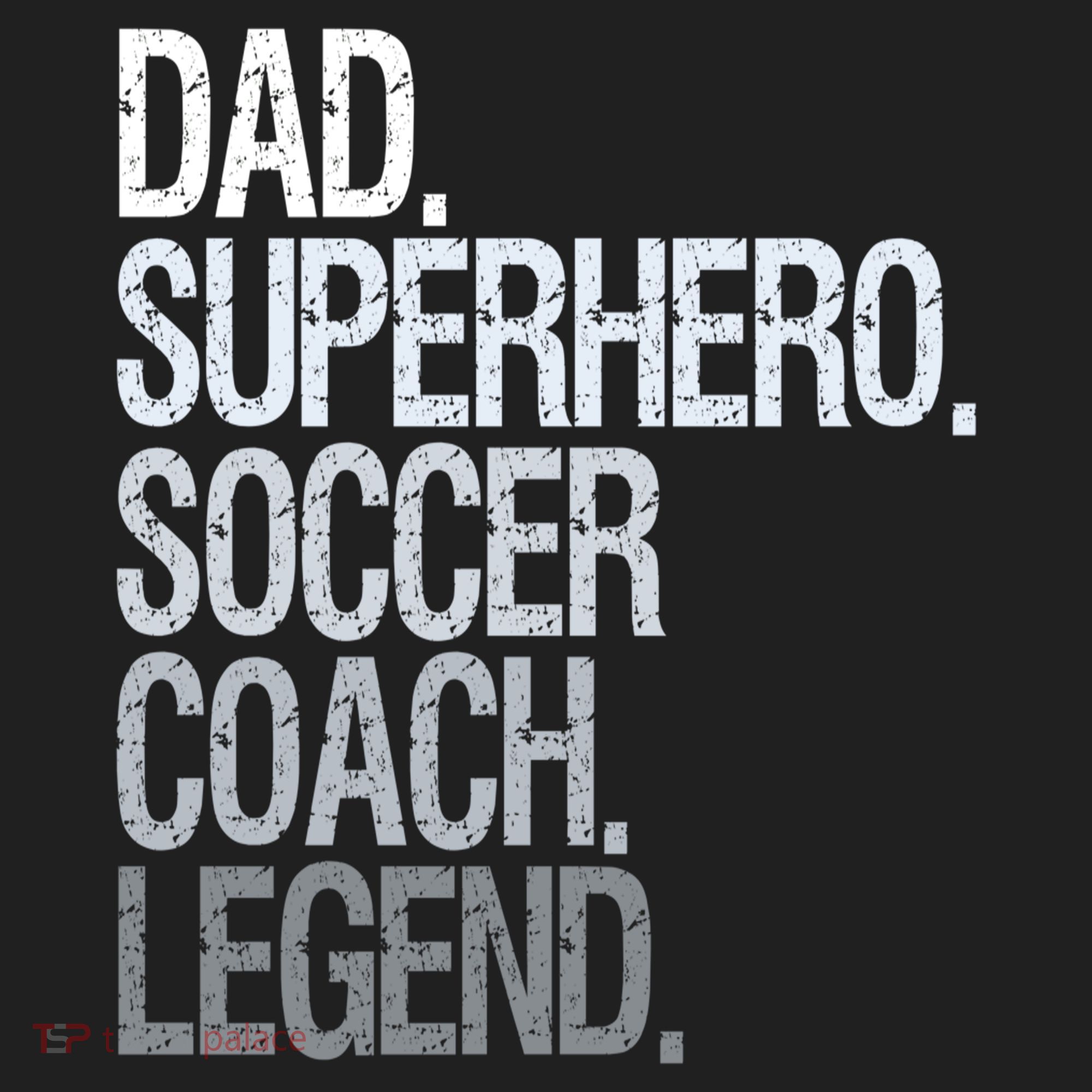 Dad Superhero Soccer Coach Legend Adult Drive Performance Visor