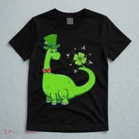Dinosaur Shamrock St Patrick's Day T-Shirt thumb 5