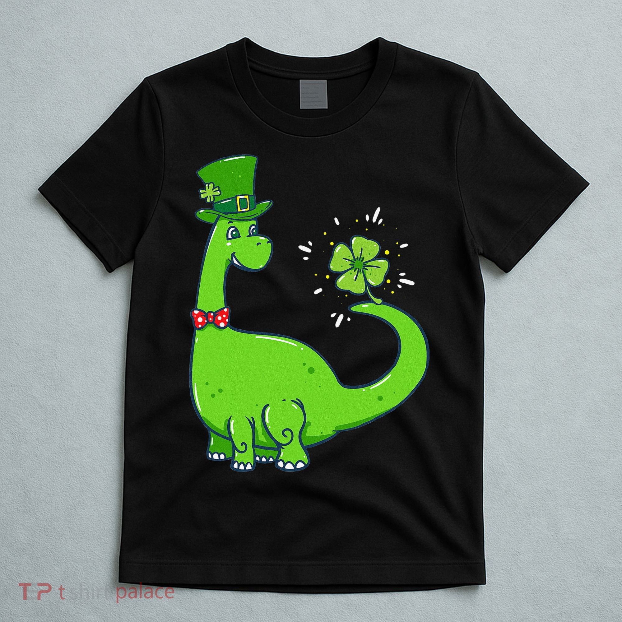 Dinosaur Shamrock St Patrick's Day T-Shirt