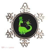 Dinosaur Shamrock St Patrick's Day Ornament thumb 0