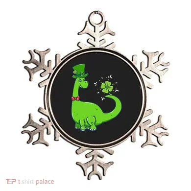 Dinosaur Shamrock St Patrick's Day Ornament