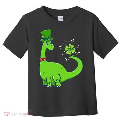 Dinosaur Shamrock St Patrick's Day Toddler T-Shirt