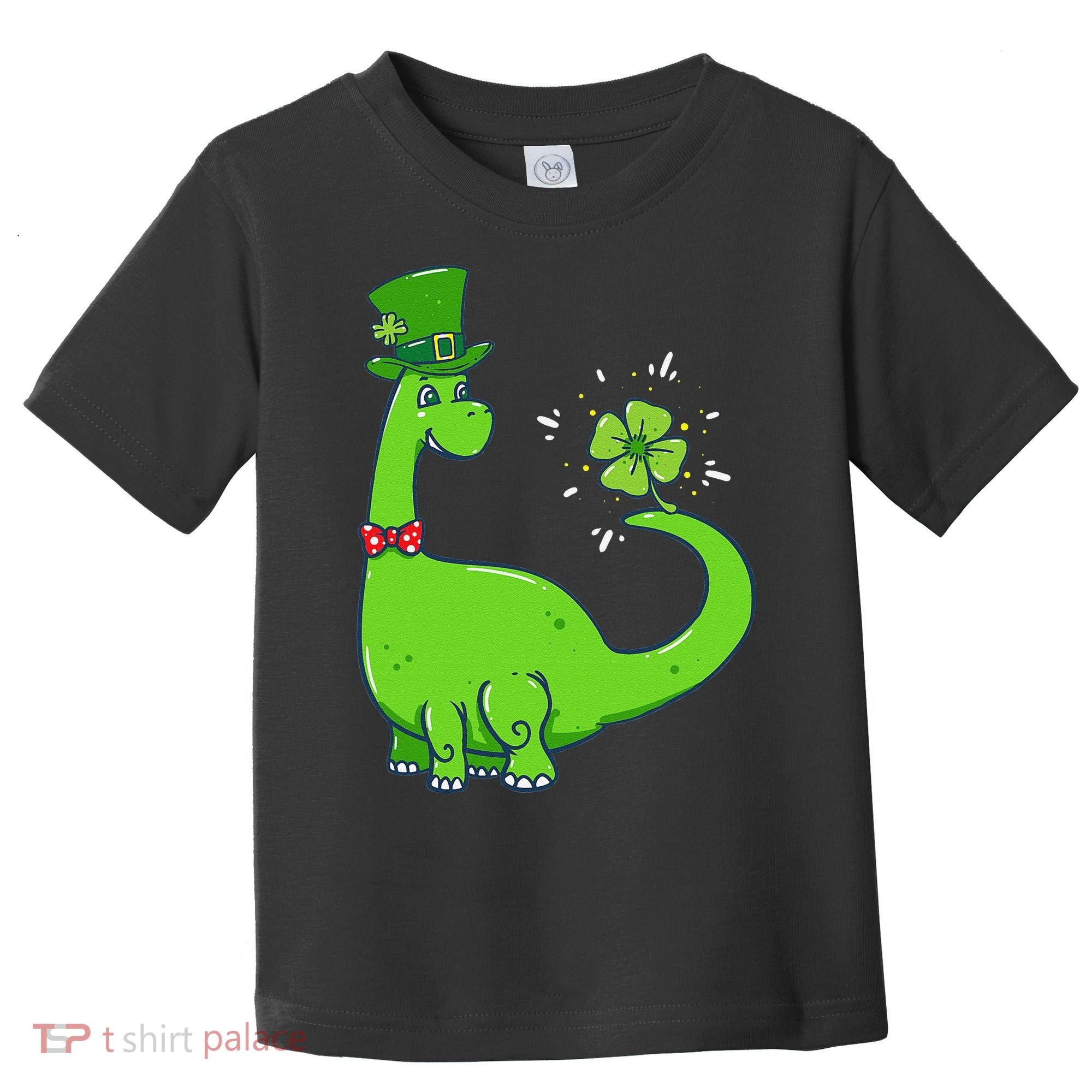 Dinosaur Shamrock St Patrick's Day Toddler T-Shirt