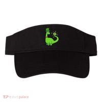 Dinosaur Shamrock St Patrick's Day Visor thumb 0