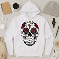 Daniel SuáRez Skull 99 Hoodie thumb 3