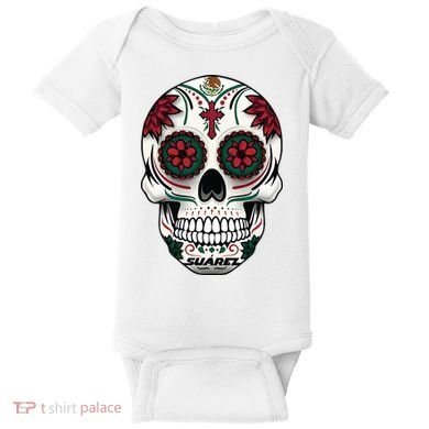 Daniel SuáRez Skull 99 Baby Bodysuit