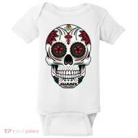 Daniel SuáRez Skull 99 Baby Bodysuit thumb 0