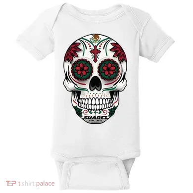 Daniel SuáRez Skull 99 Baby Bodysuit