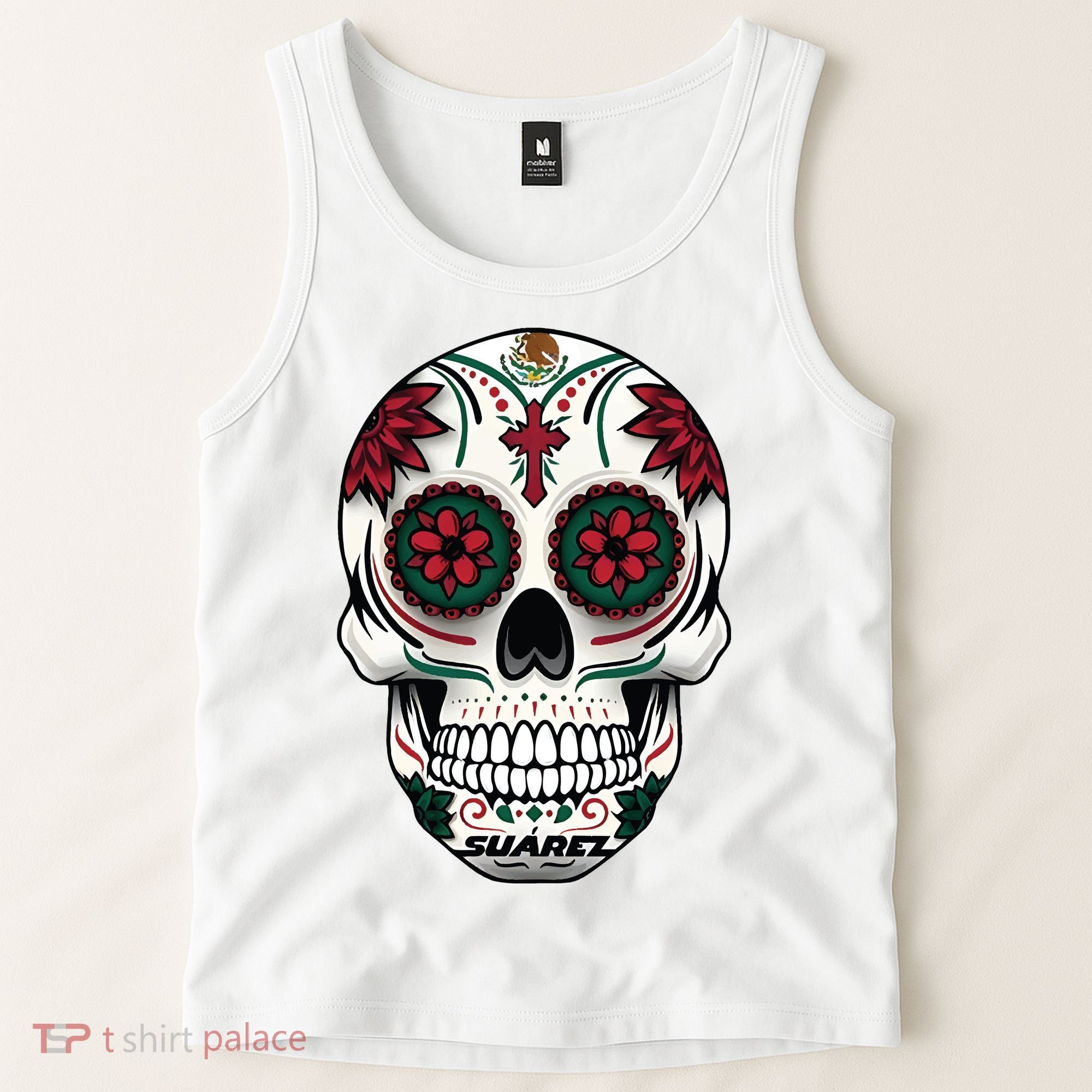 Daniel SuáRez Skull 99 Tank Top