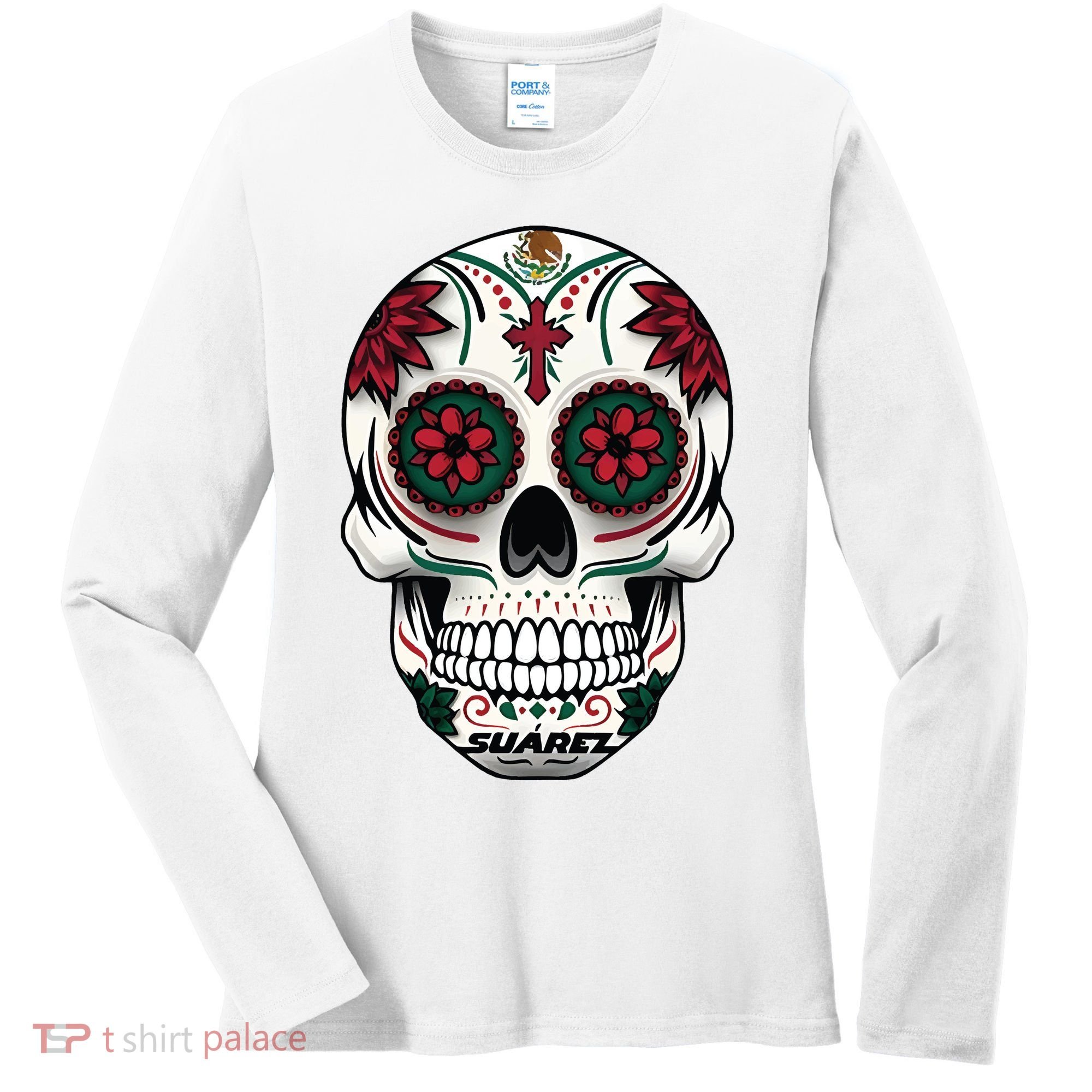 Daniel SuáRez Skull 99 Women's Long Sleeve Shirt