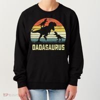 Dada Saurus T Rex Dinosaur Dada 2 Family Matching Women's Sweatshirt thumb 0