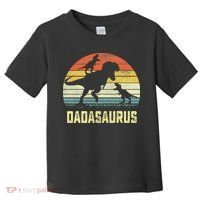 Dada Saurus T Rex Dinosaur Dada 2 Family Matching Toddler T-Shirt thumb 0