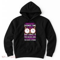 Daylight Savings Time Funny Hoodie thumb 0