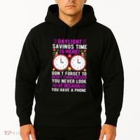 Daylight Savings Time Funny Hoodie thumb 2
