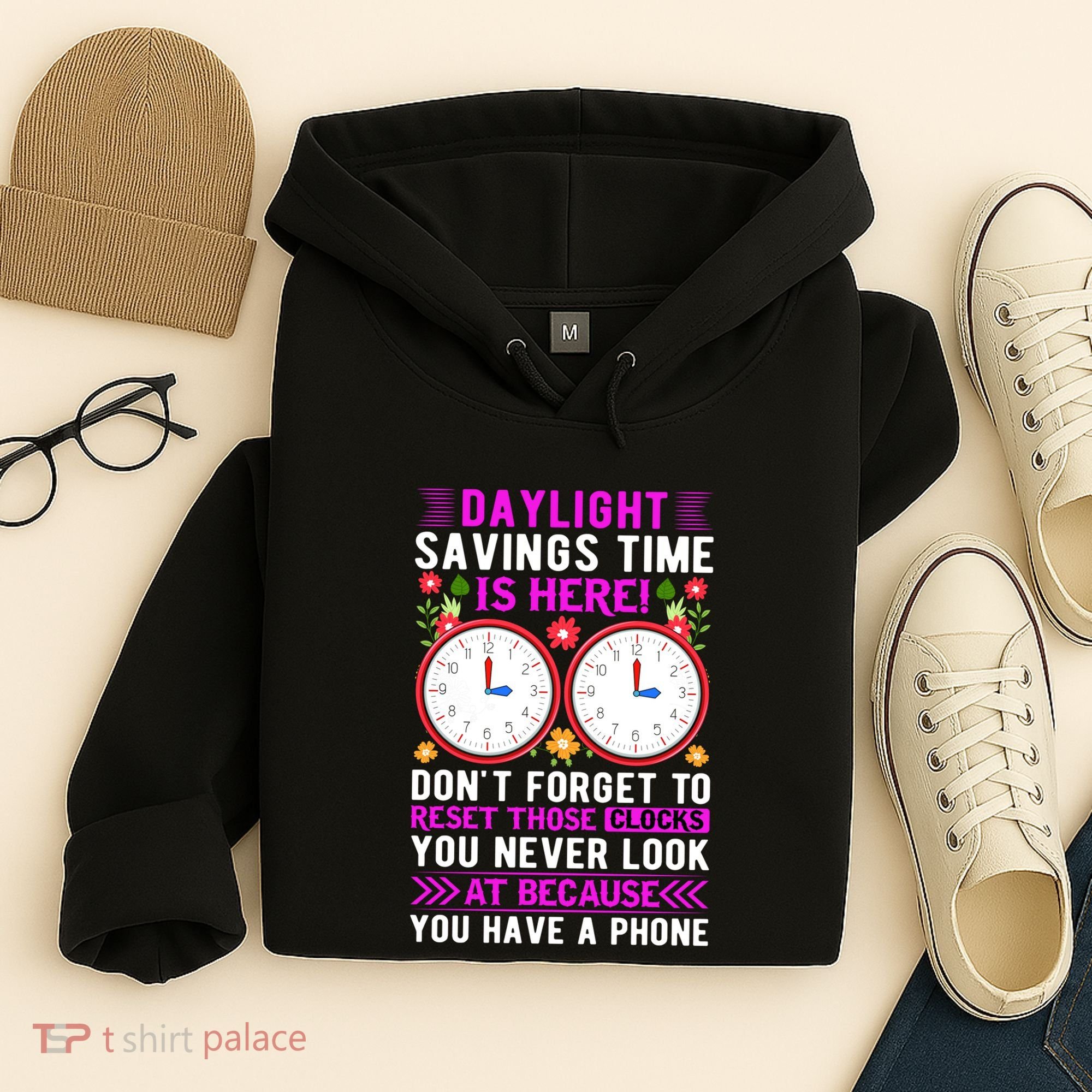 Daylight Savings Time Funny Hoodie