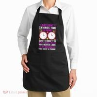 Daylight Savings Time Funny Apron thumb 2