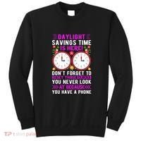 Daylight Savings Time Funny Sweatshirt thumb 0