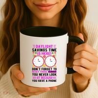 Daylight Savings Time Funny Coffee Mug thumb 3