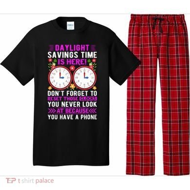 Daylight Savings Time Funny Pajama Set
