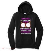Daylight Savings Time Funny Women's Hoodie thumb 0